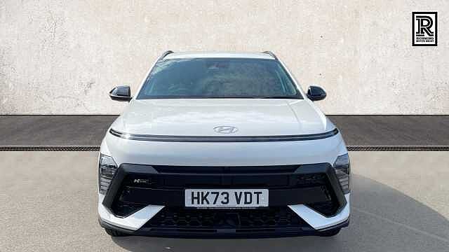 Hyundai KONA 1.6 h-GDi N Line S SUV 5dr Petrol Hybrid DCT Euro 6 (s/s) (141 ps) Atlas White