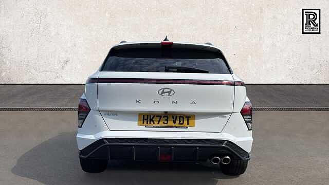 Hyundai KONA 1.6 h-GDi N Line S SUV 5dr Petrol Hybrid DCT Euro 6 (s/s) (141 ps) Atlas White