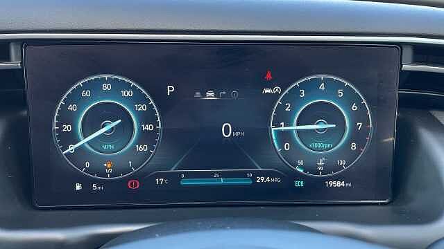 Hyundai TUCSON 1.6 T-GDi MHEV Ultimate SUV 5dr Petrol Hybrid DCT 4WD Euro 6 (s/s) (180 ps) Black