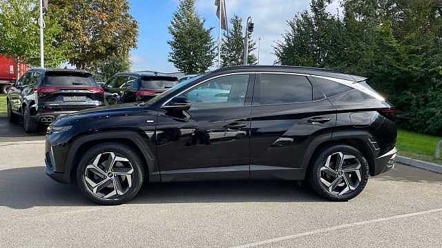 Hyundai TUCSON 1.6 T-GDi MHEV Ultimate SUV 5dr Petrol Hybrid DCT 4WD Euro 6 (s/s) (180 ps) Black