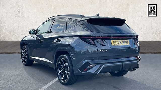 Hyundai TUCSON 1.6T N Line S SUV 5dr Petrol Hybrid Auto Euro 6 (s/s) (239 ps) Grey