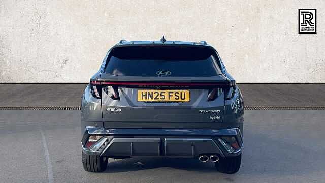 Hyundai TUCSON 1.6 T-GDi N Line SUV 5dr Petrol Hybrid Auto Euro 6 (s/s) (215 ps) Ectrnc Gry Prl