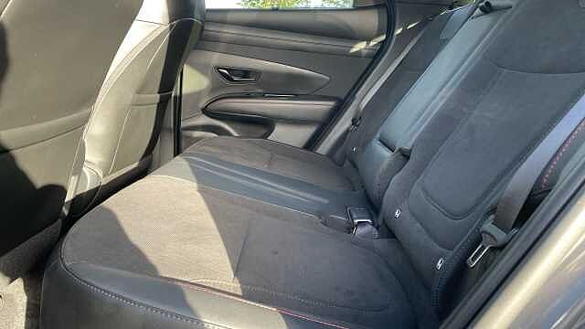 Hyundai TUCSON 1.6 T-GDi N Line SUV 5dr Petrol Hybrid Auto Euro 6 (s/s) (215 ps) Ectrnc Gry Prl