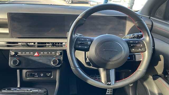 Hyundai TUCSON 1.6 T-GDi N Line SUV 5dr Petrol Hybrid Auto Euro 6 (s/s) (215 ps) Ectrnc Gry Prl