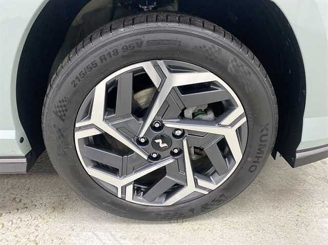 Hyundai KONA 1.6 GDi Hybrid N Line 5dr DCT GREEN