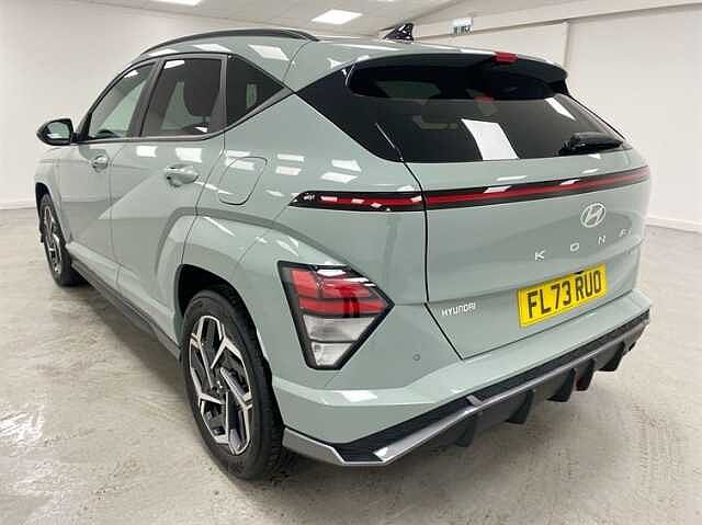 Hyundai KONA 1.6 GDi Hybrid N Line 5dr DCT GREEN
