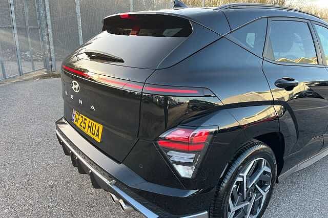 Hyundai KONA 1.6 T Gdi N Line S Suv 5dr Petrol Manual Euro 6 (s/s) (138 Ps) Abyss Black