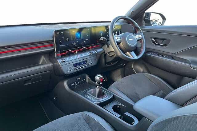 Hyundai KONA 1.6 T Gdi N Line S Suv 5dr Petrol Manual Euro 6 (s/s) (138 Ps) Abyss Black