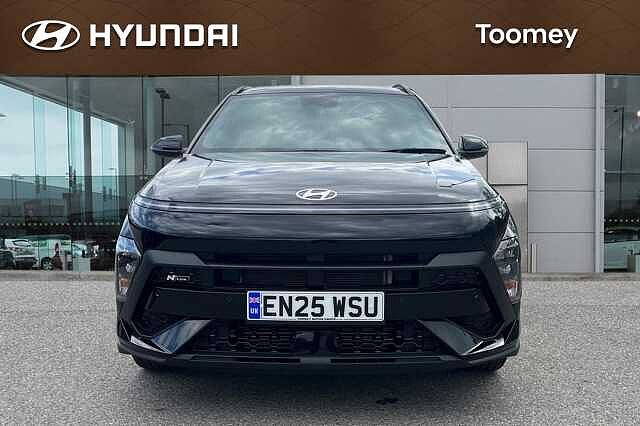 Hyundai KONA 1.6 T Gdi N Line Suv 5dr Petrol Manual Euro 6 (s/s) (138 Ps) Abyss Black