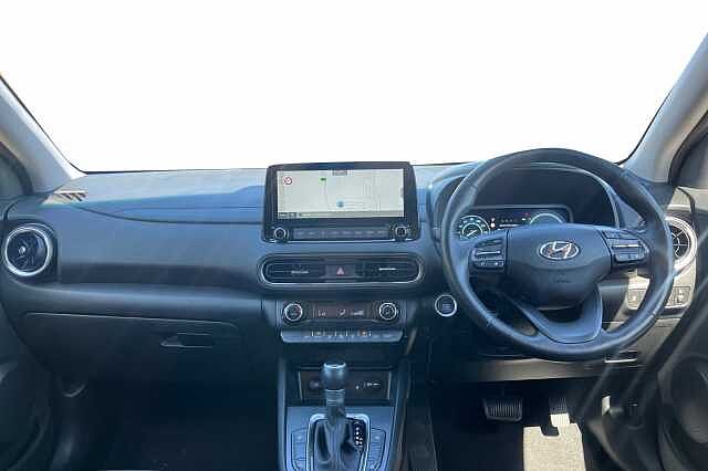 Hyundai KONA 1.6 H Gdi Premium Suv 5dr Petrol Hybrid Dct Euro 6 (s/s) (141 Ps) Galactic Grey