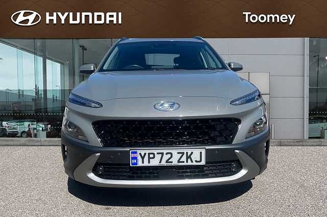 Hyundai KONA 1.6 H Gdi Premium Suv 5dr Petrol Hybrid Dct Euro 6 (s/s) (141 Ps) Galactic Grey