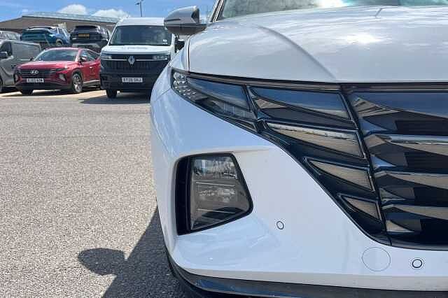 Hyundai TUCSON 1.6 H T Gdi Ultimate Suv 5dr Petrol Hybrid Auto Euro 6 (s/s) (230 Ps) Atlas White
