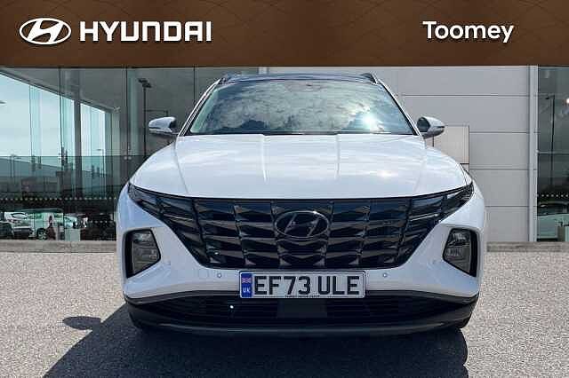 Hyundai TUCSON 1.6 H T Gdi Ultimate Suv 5dr Petrol Hybrid Auto Euro 6 (s/s) (230 Ps) Atlas White