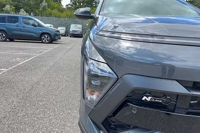 Hyundai KONA 1.6 T Gdi N Line Suv 5dr Petrol Manual Euro 6 (s/s) (138 Ps) Ecotronic Grey