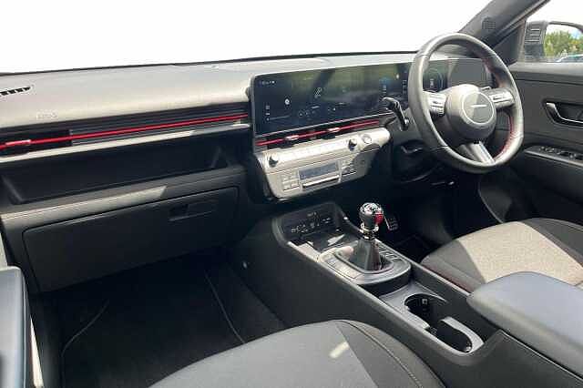 Hyundai KONA 1.6 T Gdi N Line Suv 5dr Petrol Manual Euro 6 (s/s) (138 Ps) Ecotronic Grey
