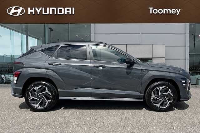 Hyundai KONA 1.6 T Gdi N Line Suv 5dr Petrol Manual Euro 6 (s/s) (138 Ps) Ecotronic Grey
