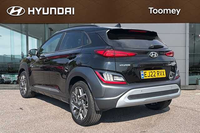 Hyundai KONA 1.6 H Gdi Premium Suv 5dr Petrol Hybrid Dct Euro 6 (s/s) (141 Ps) Phantom Black