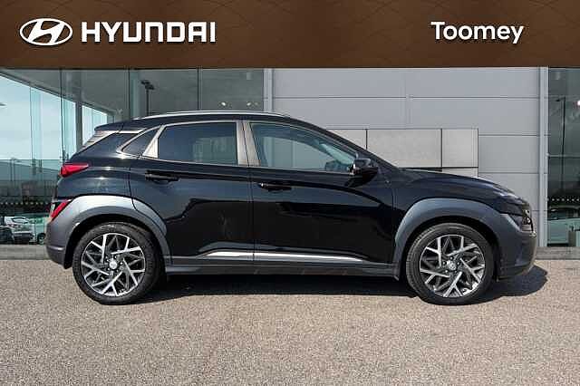 Hyundai KONA 1.6 H Gdi Premium Suv 5dr Petrol Hybrid Dct Euro 6 (s/s) (141 Ps) Phantom Black