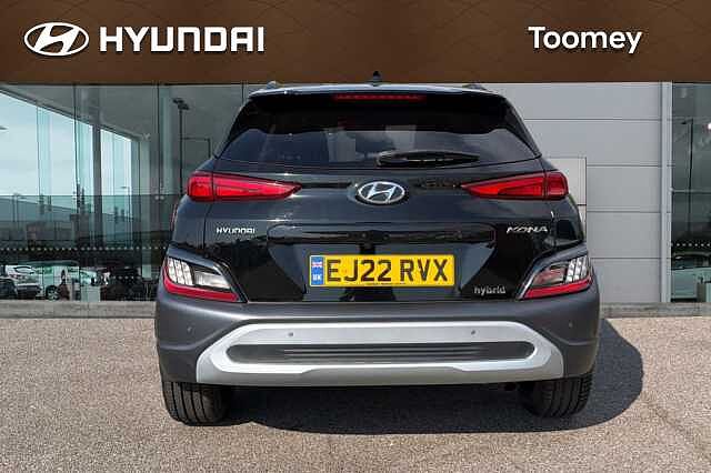 Hyundai KONA 1.6 H Gdi Premium Suv 5dr Petrol Hybrid Dct Euro 6 (s/s) (141 Ps) Phantom Black