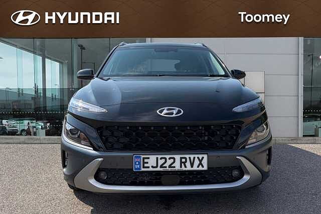 Hyundai KONA 1.6 H Gdi Premium Suv 5dr Petrol Hybrid Dct Euro 6 (s/s) (141 Ps) Phantom Black