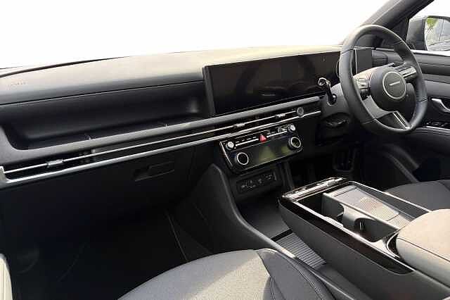 Hyundai TUCSON 1.6t Hybrid Black Line Suv 5dr Petrol Hybrid Auto Euro 6 (s/s) (239 Ps) Pearl - Cypress Green