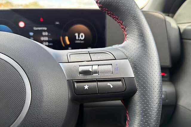 Hyundai KONA 1.0 T Gdi N Line Suv 5dr Petrol Manual Euro 6 (s/s) (100 Ps) Abyss Black