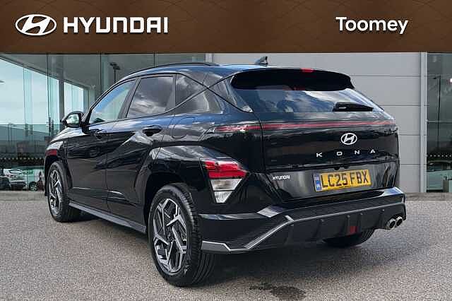 Hyundai KONA 1.0 T Gdi N Line Suv 5dr Petrol Manual Euro 6 (s/s) (100 Ps) Abyss Black