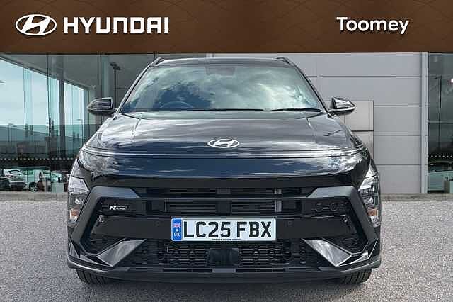 Hyundai KONA 1.0 T Gdi N Line Suv 5dr Petrol Manual Euro 6 (s/s) (100 Ps) Abyss Black