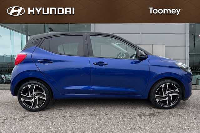 Hyundai I10 1.2 Premium Hatchback 5dr Petrol Auto Euro 6 (s/s) (84 Ps) Blue