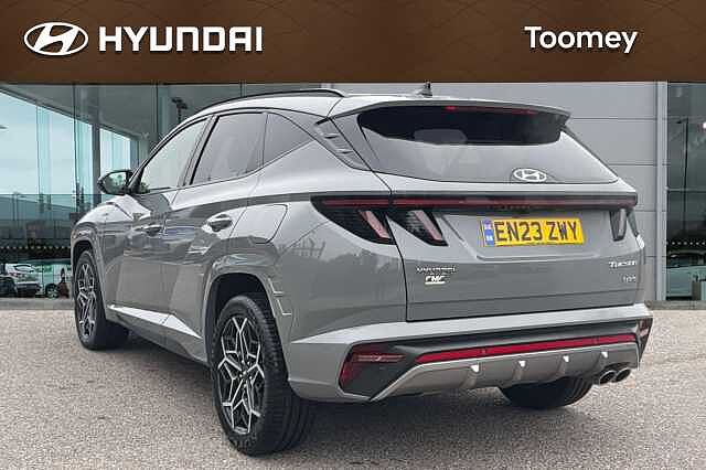Hyundai TUCSON 1.6 H T Gdi N Line Suv 5dr Petrol Hybrid Auto Euro 6 (s/s) (230 Ps) Shadow Grey