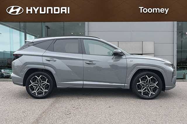Hyundai TUCSON 1.6 H T Gdi N Line Suv 5dr Petrol Hybrid Auto Euro 6 (s/s) (230 Ps) Shadow Grey