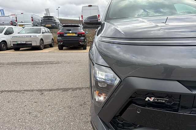 Hyundai KONA 1.6 H Gdi N Line Suv 5dr Petrol Hybrid Dct Euro 6 (s/s) (138 Ps) Grey
