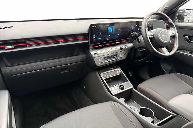 Hyundai KONA 1.6 H Gdi N Line Suv 5dr Petrol Hybrid Dct Euro 6 (s/s) (138 Ps) Grey
