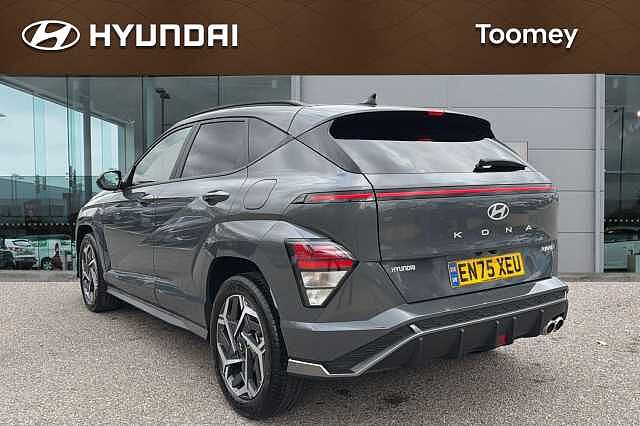 Hyundai KONA 1.6 H Gdi N Line Suv 5dr Petrol Hybrid Dct Euro 6 (s/s) (138 Ps) Grey