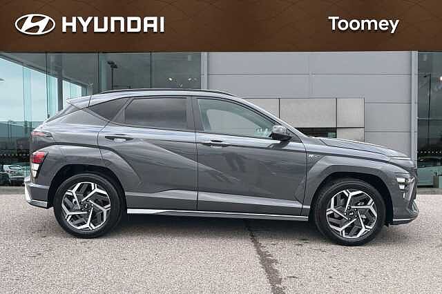 Hyundai KONA 1.6 H Gdi N Line Suv 5dr Petrol Hybrid Dct Euro 6 (s/s) (138 Ps) Grey