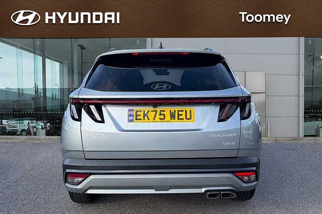 Hyundai TUCSON 1.6 T Gdi Advance Suv 5dr Petrol Hybrid Auto Euro 6 (s/s) (215 Ps) Shimmering Silver