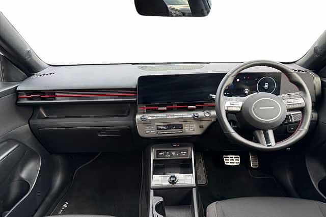Hyundai KONA 1.6 H Gdi N Line Suv 5dr Petrol Hybrid Dct Euro 6 (s/s) (138 Ps) White
