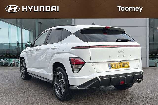Hyundai KONA 1.6 H Gdi N Line Suv 5dr Petrol Hybrid Dct Euro 6 (s/s) (138 Ps) White
