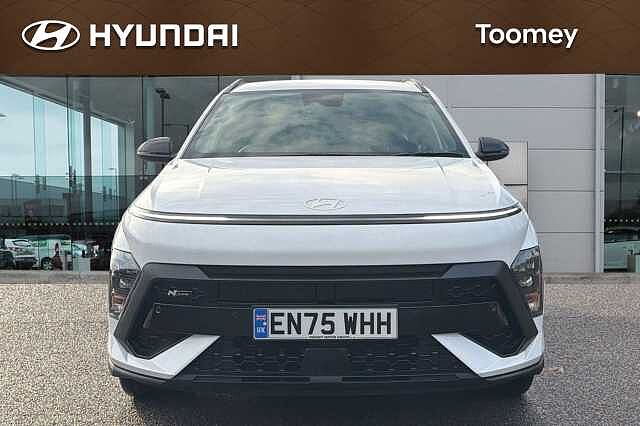 Hyundai KONA 1.6 H Gdi N Line Suv 5dr Petrol Hybrid Dct Euro 6 (s/s) (138 Ps) White