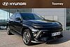 Hyundai KONA 1.6 H Gdi N Line Suv 5dr Petrol Hybrid Dct Euro 6 (s/s) (129 Ps) Abyss Black