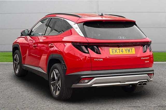Hyundai TUCSON 1.6T HYBRID PREMIUM 5DR AUTO Red