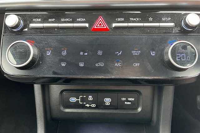 Hyundai TUCSON 1.6T HYBRID PREMIUM 5DR AUTO Red