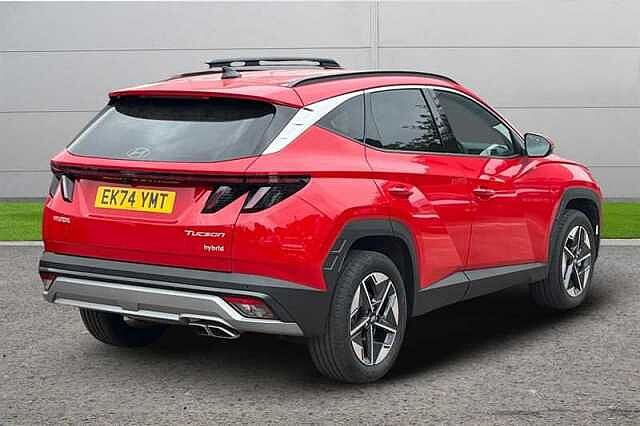 Hyundai TUCSON 1.6T HYBRID PREMIUM 5DR AUTO Red