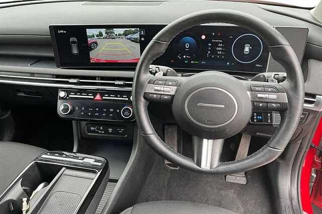 Hyundai TUCSON 1.6T HYBRID PREMIUM 5DR AUTO Red