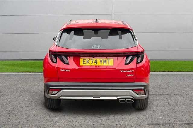 Hyundai TUCSON 1.6T HYBRID PREMIUM 5DR AUTO Red