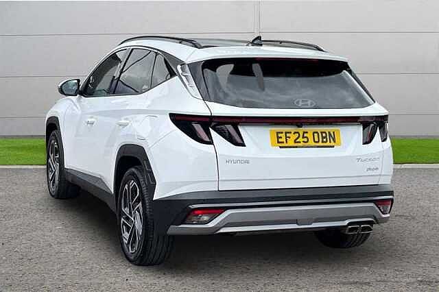 Hyundai TUCSON 1.6T PLUG-IN HYBRID ULTIMATE 5DR AUTO ATLAS WHITE