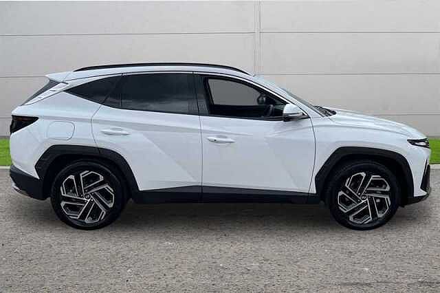 Hyundai TUCSON 1.6T PLUG-IN HYBRID ULTIMATE 5DR AUTO ATLAS WHITE