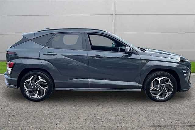 Hyundai KONA 1.6 GDI HYBRID N LINE 5DR DCT ECOTRONIC GREY