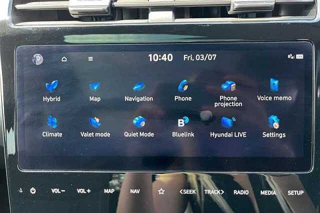 Hyundai TUCSON 1.6 TGDI HYBRID 230 N LINE S 5DR 2WD AUTO SHADOW GREY