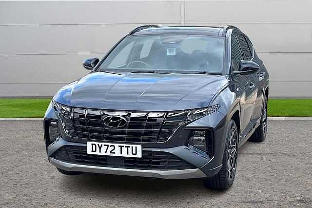 Hyundai TUCSON 1.6 h T-GDi N Line S SUV 5dr Petrol Hybrid Auto Euro 6 (s/s) (230 ps) DARK KNIGHT GREY